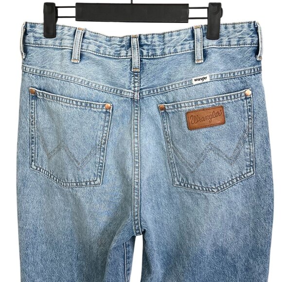 Wrangler Wild West High Rise Straight Jeans Light Wash 30x28 - Picture 5 of 12